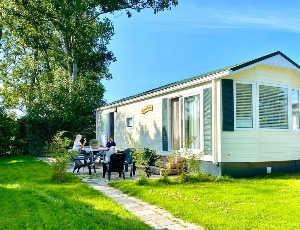 Chalet 'De Lanterfanter' Grou Apartment Exterior foto