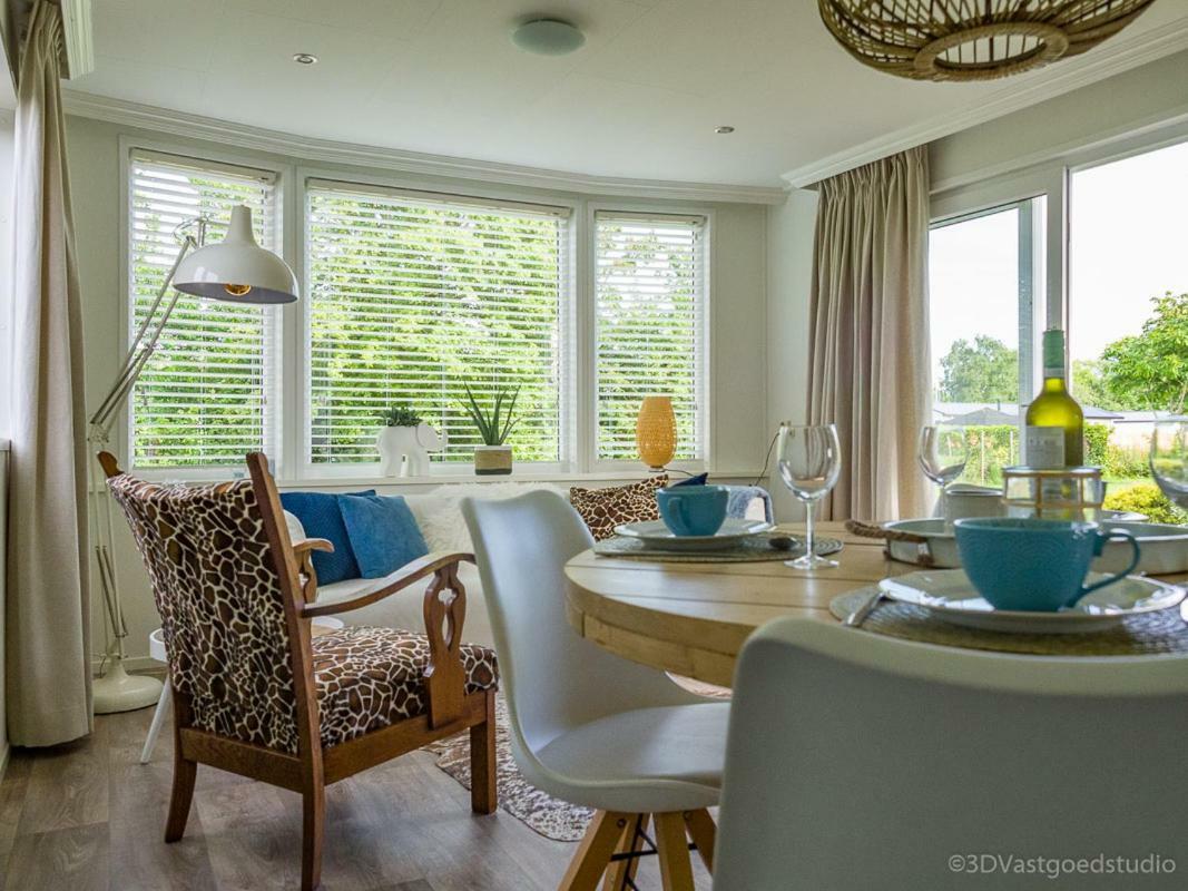Chalet 'De Lanterfanter' Grou Apartment Exterior foto