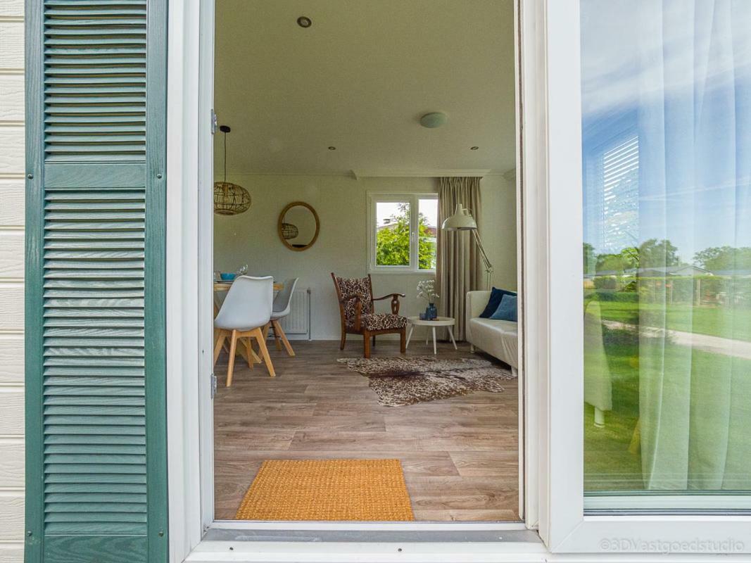 Chalet 'De Lanterfanter' Grou Apartment Exterior foto